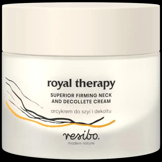 Resibo Royal Therapy arcykrem do szyi i dekoltu, 50 ml