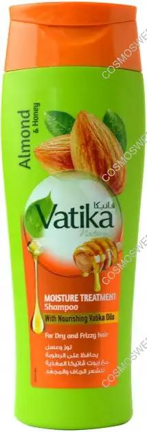 Dabur зволожувальний Vatika з солодким мигдалем для сухого та кучерявого жорсткого волосся 400 мл