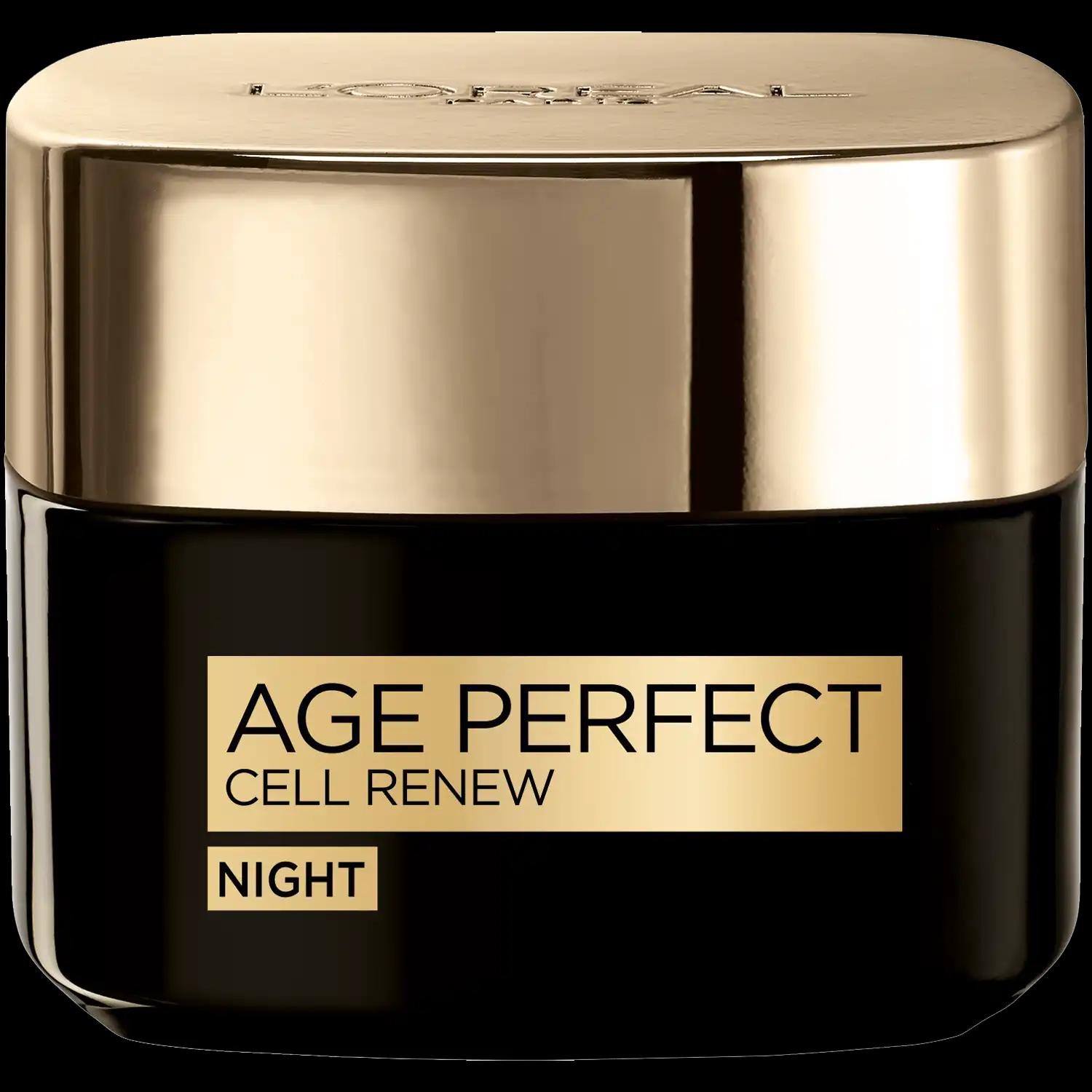 L'Oreal Paris Age Perfect Cell Renew przeciwzmarszczkowy krem do twarzy na noc, 50 ml