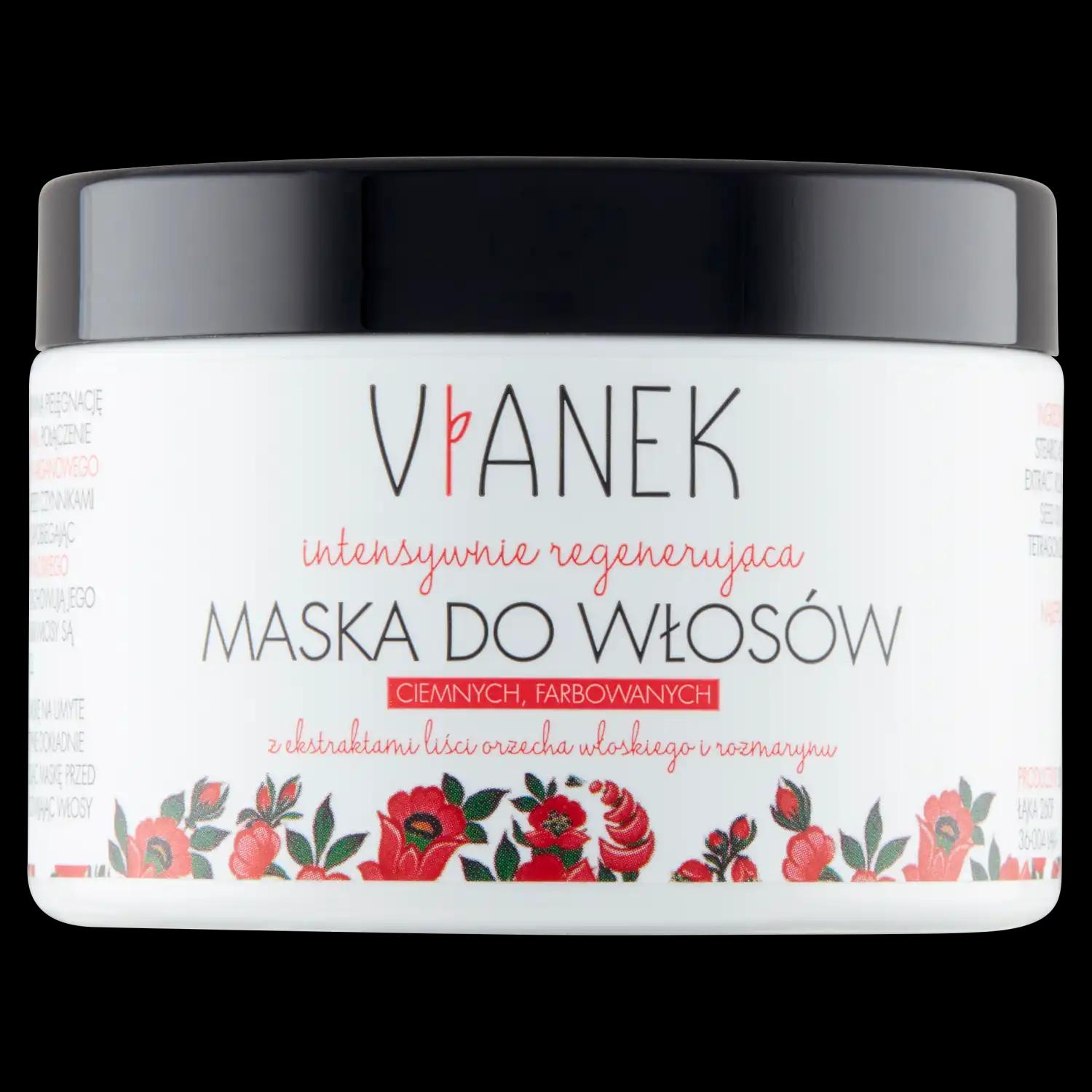 Vianek regenerująca do włosów ciemnych, 150 ml