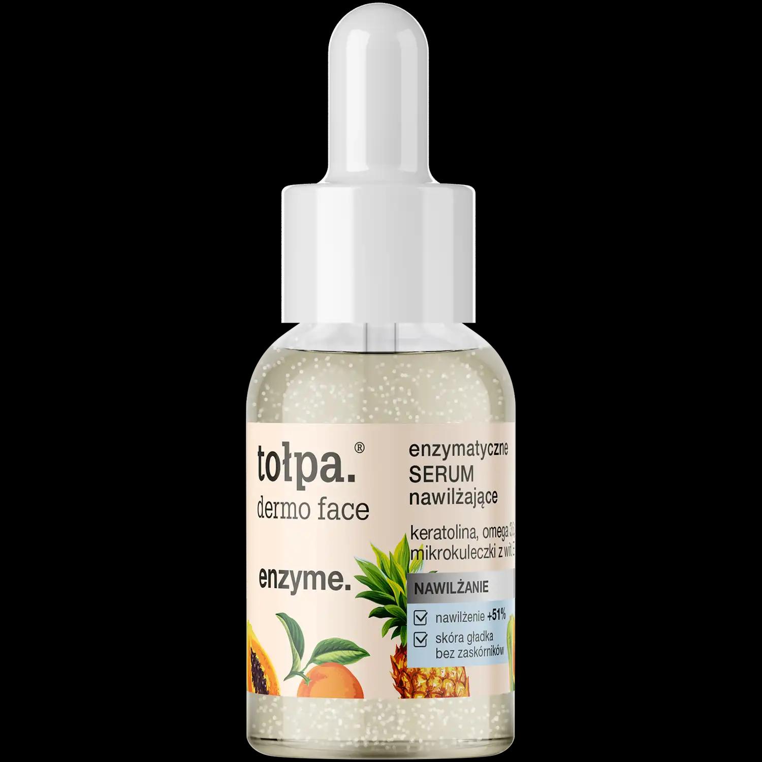 Tolpa Dermo Face Enzyme serum nawilżające do twarzy, 30 ml