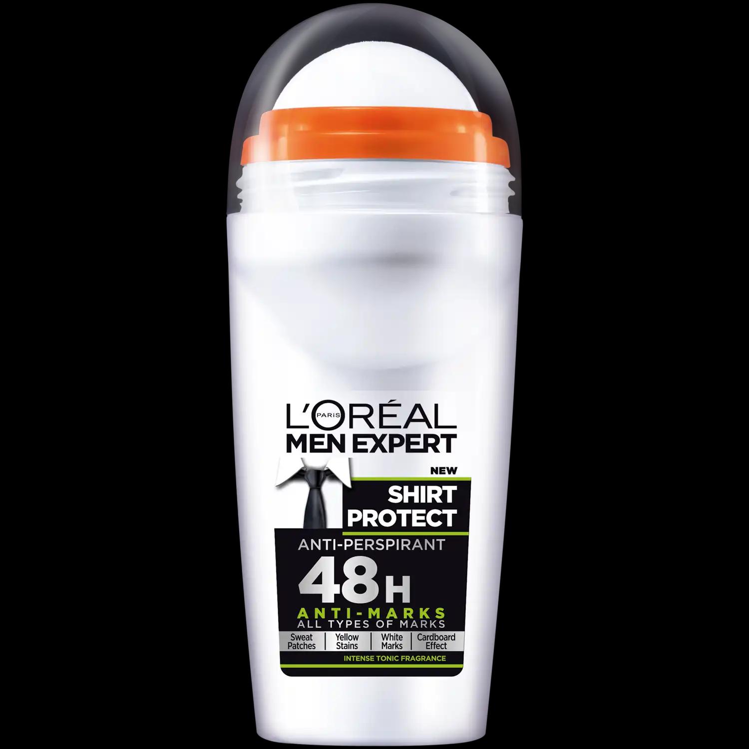 L'Oreal Paris Men Expert Shirt Protect antyperspirant męski w kulce, 50 ml