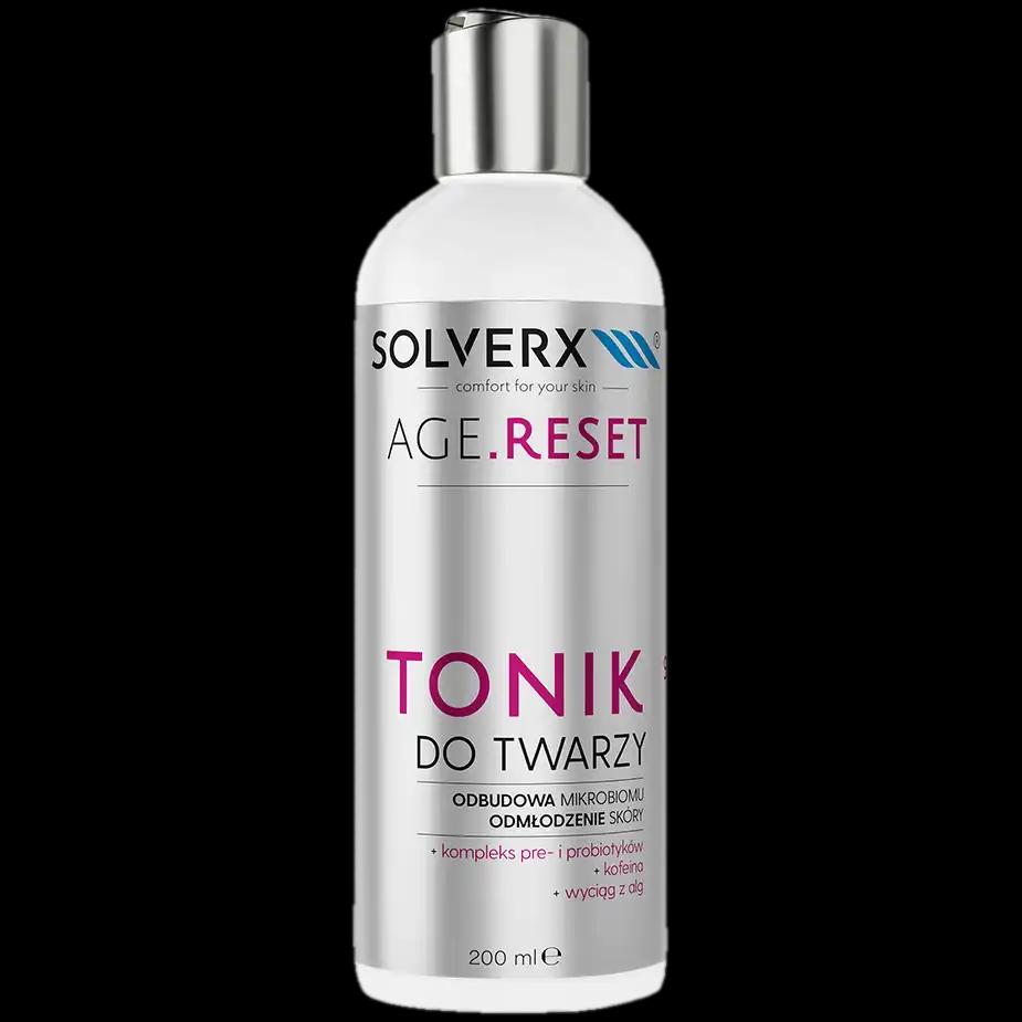 Solverx tonik odbudowujący mikrobiom do twarzy, 200 ml