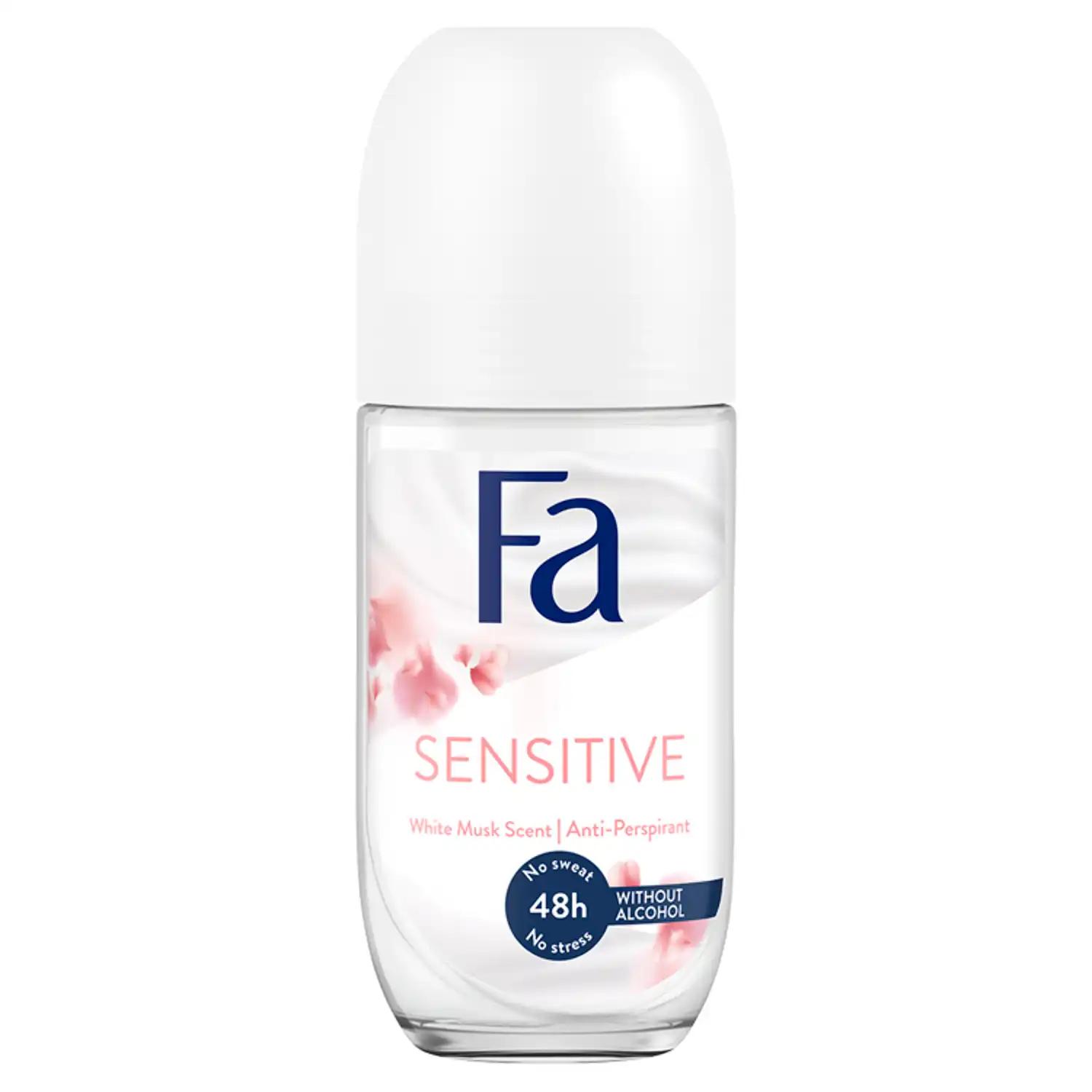 Fa Cosmetics Sensitive 48H antyperspirant damski w kulce, 50 ml