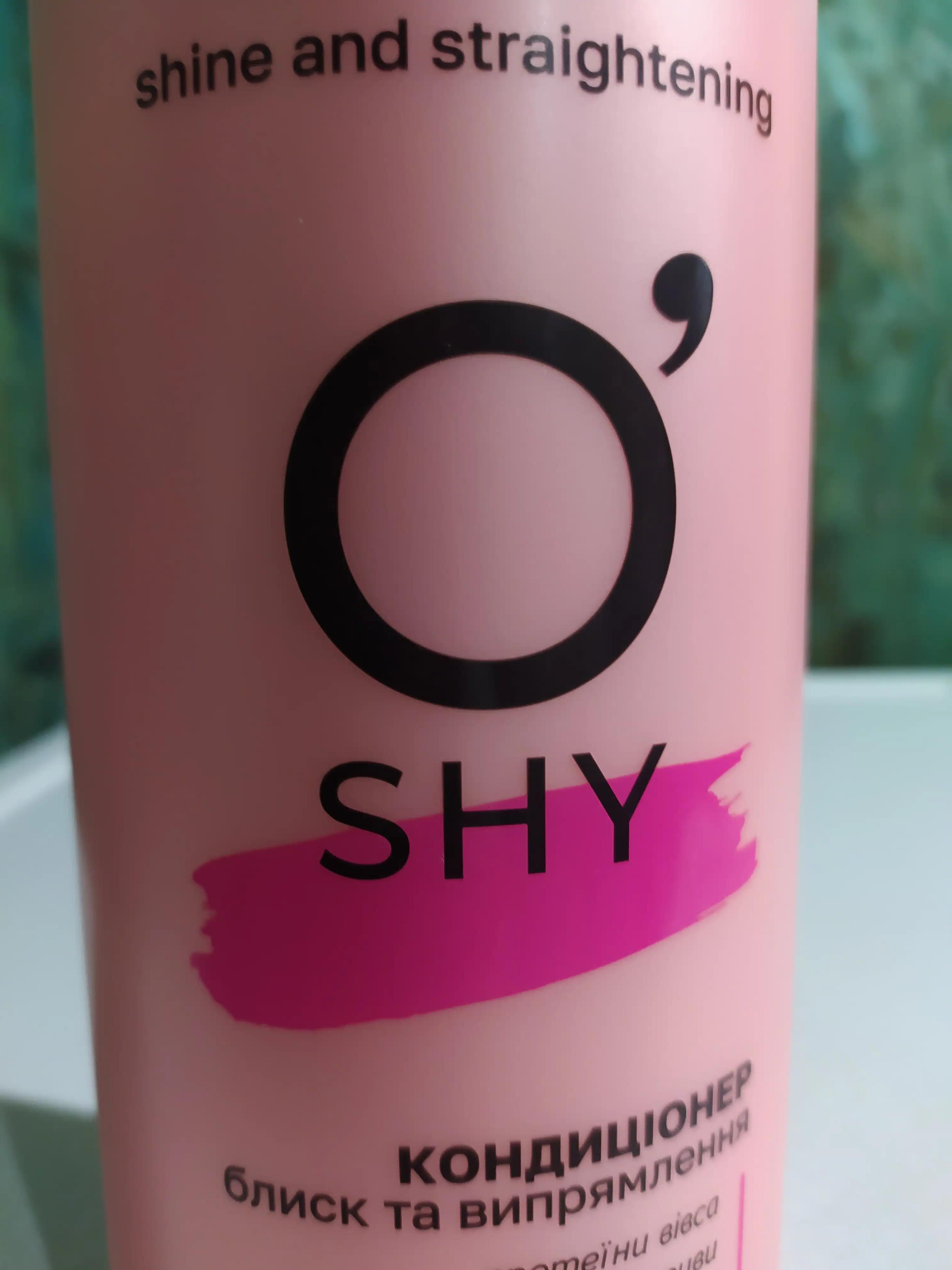 O'shy Keratin Блиск та випрямлення Professional