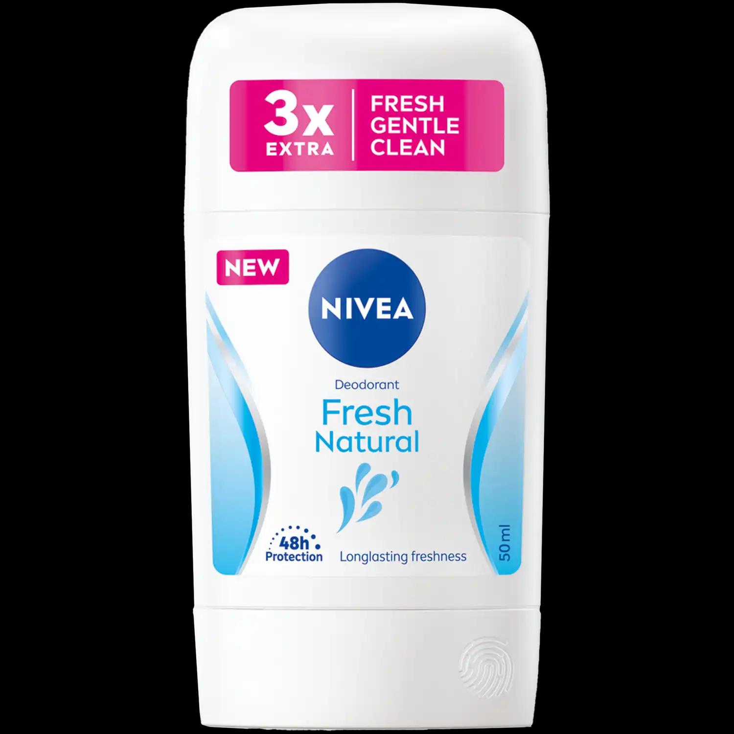 Nivea Fresh Natural dezodorant w sztyfcie damski, 50 ml