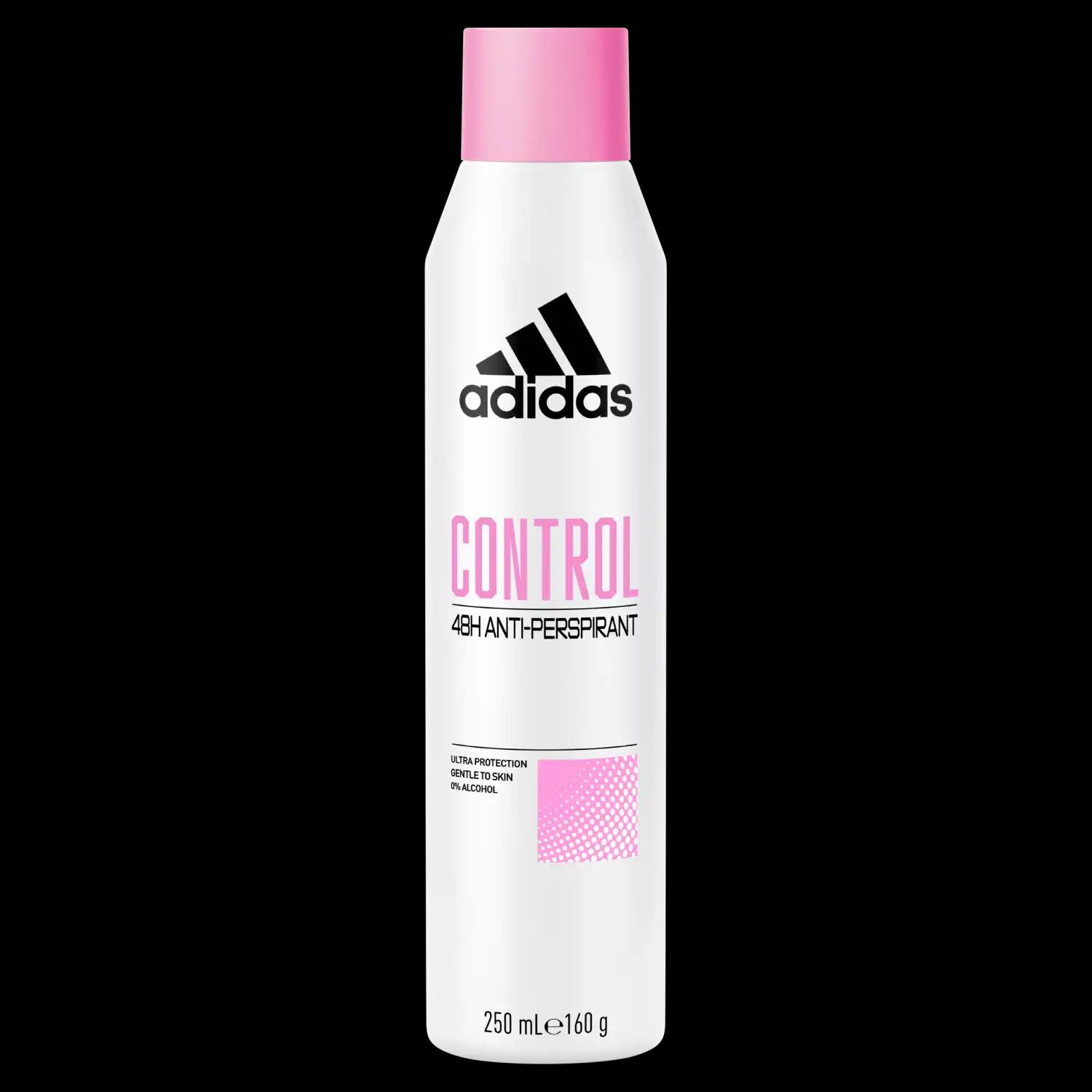 Adidas Control antyperspirant w sprayu damski, 250 ml