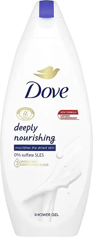 Dove Крем-гель для душу "Глибоке живлення і зволоження", Dove