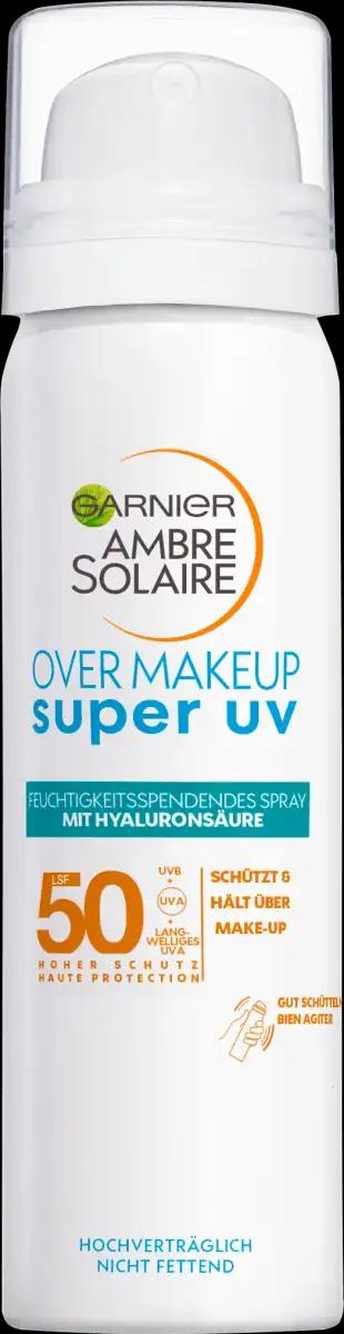 Garnier Sonnenspray Gesicht, over Makeup super UV, LSF 50, 75 ml