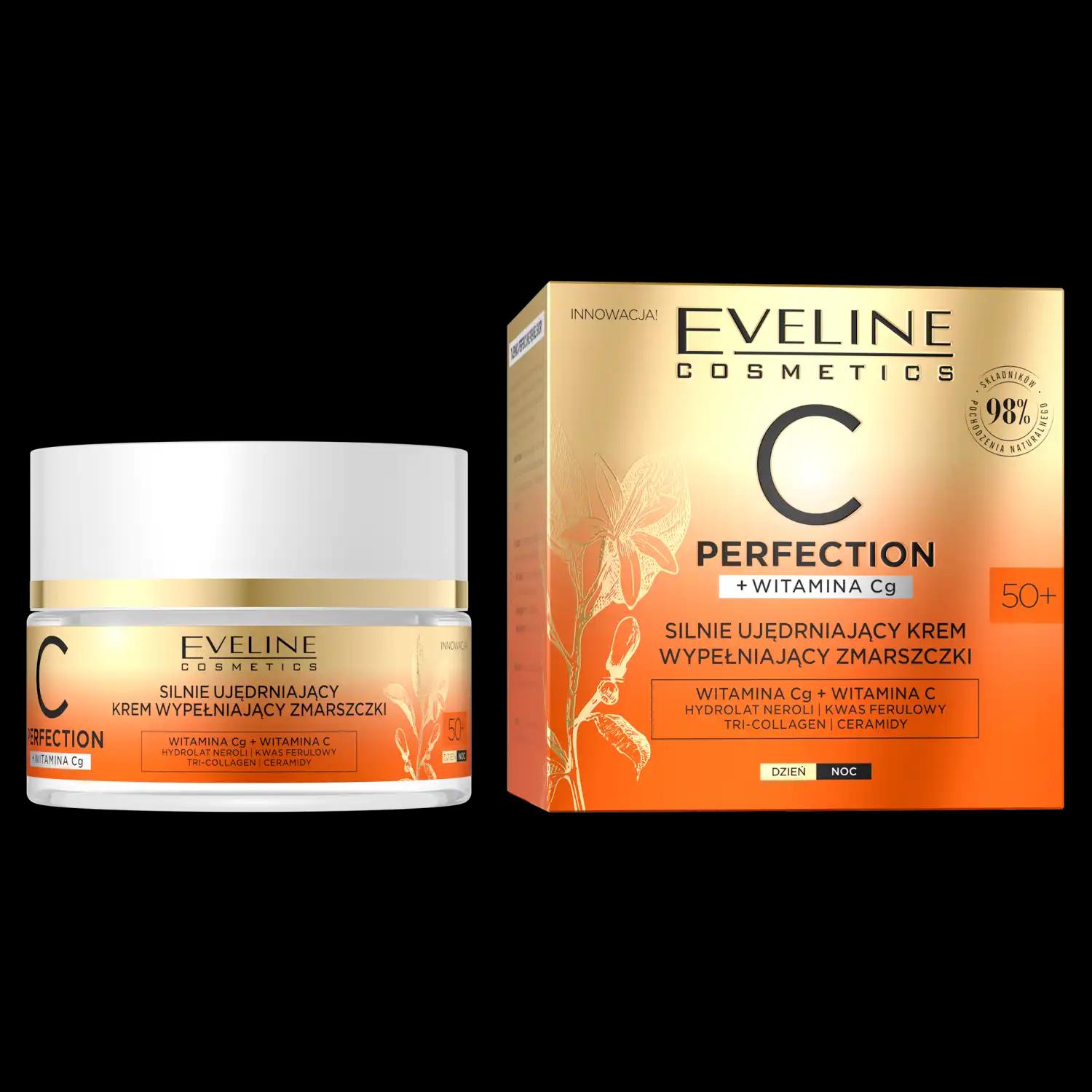 Eveline Cosmetics C-Perfection ujędrniający krem do twarzy 50+, 50 ml