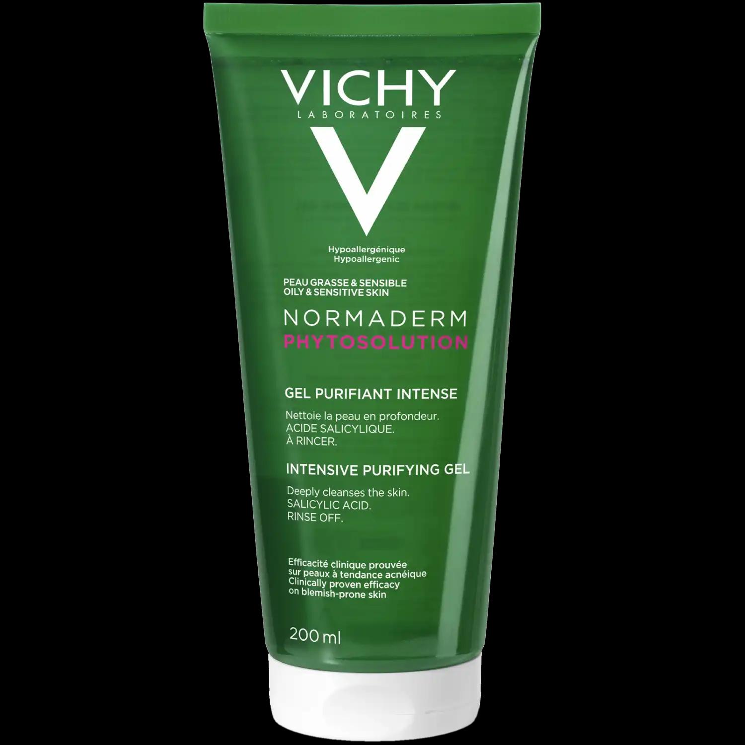 Vichy Normaderm Phytosolution głęboko oczyszczający żel do twarzy, 200 ml