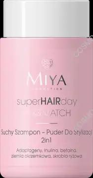 MIYA COSMETICS superHAIRday puder do stylizacji włosów, 2w1 10 g