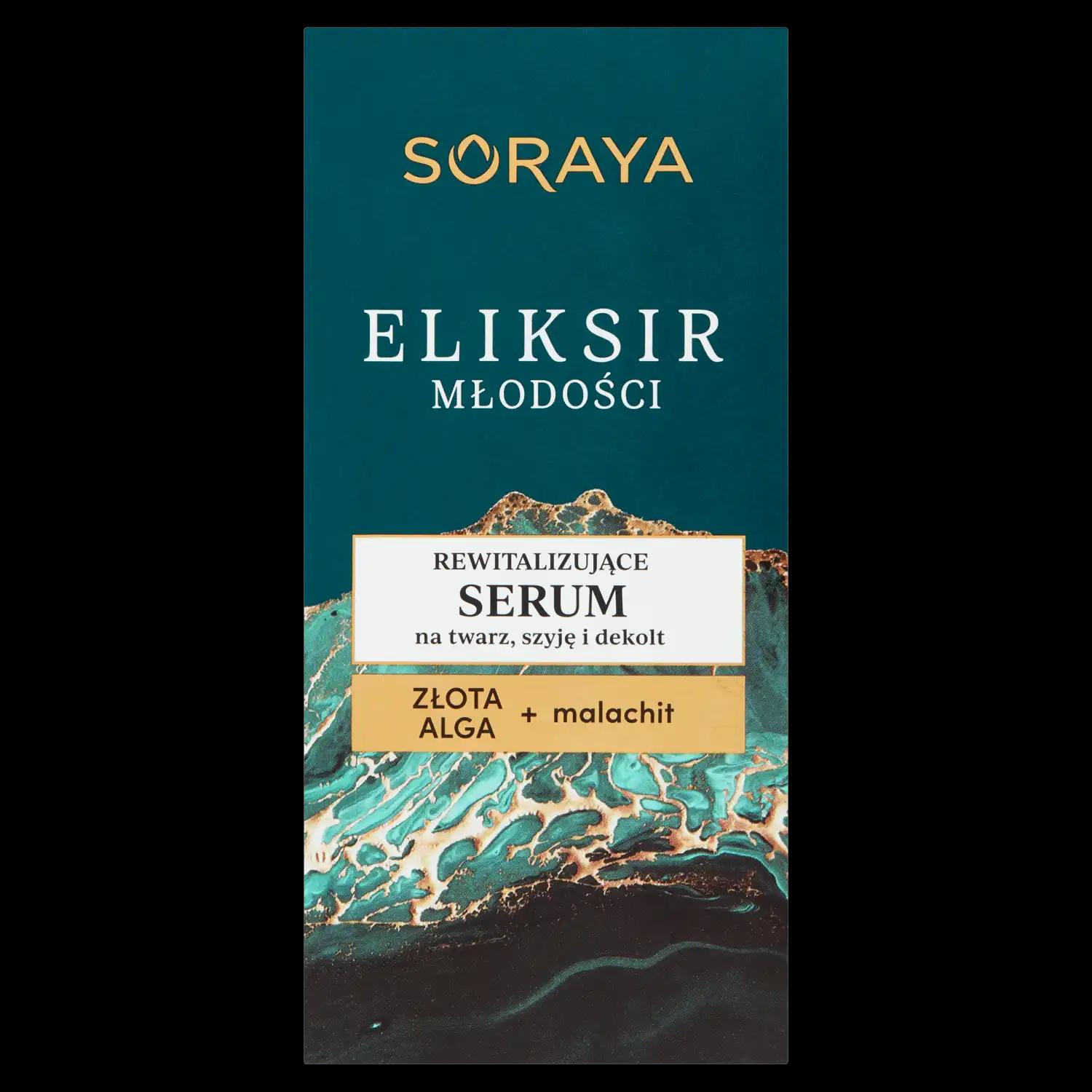 Soraya Eliksir Młodości serum do twarzy, 30 ml