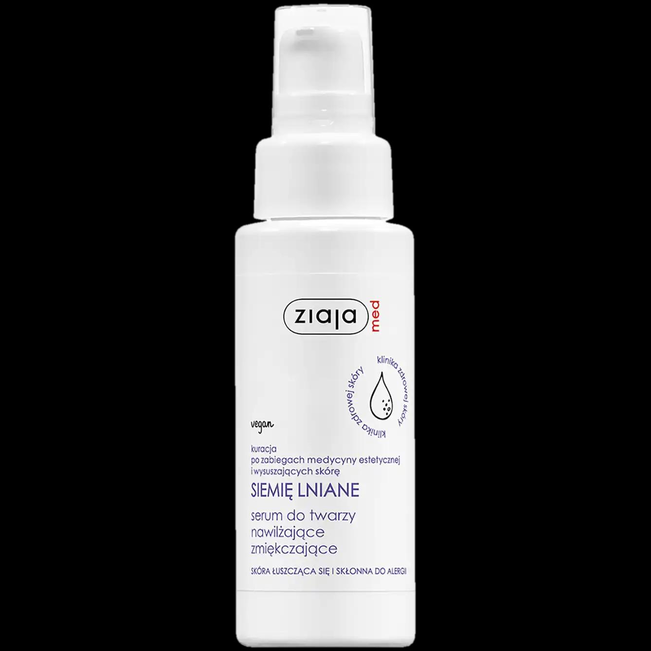 Ziaja med Siemię Lniane serum do twarzy, 50 ml