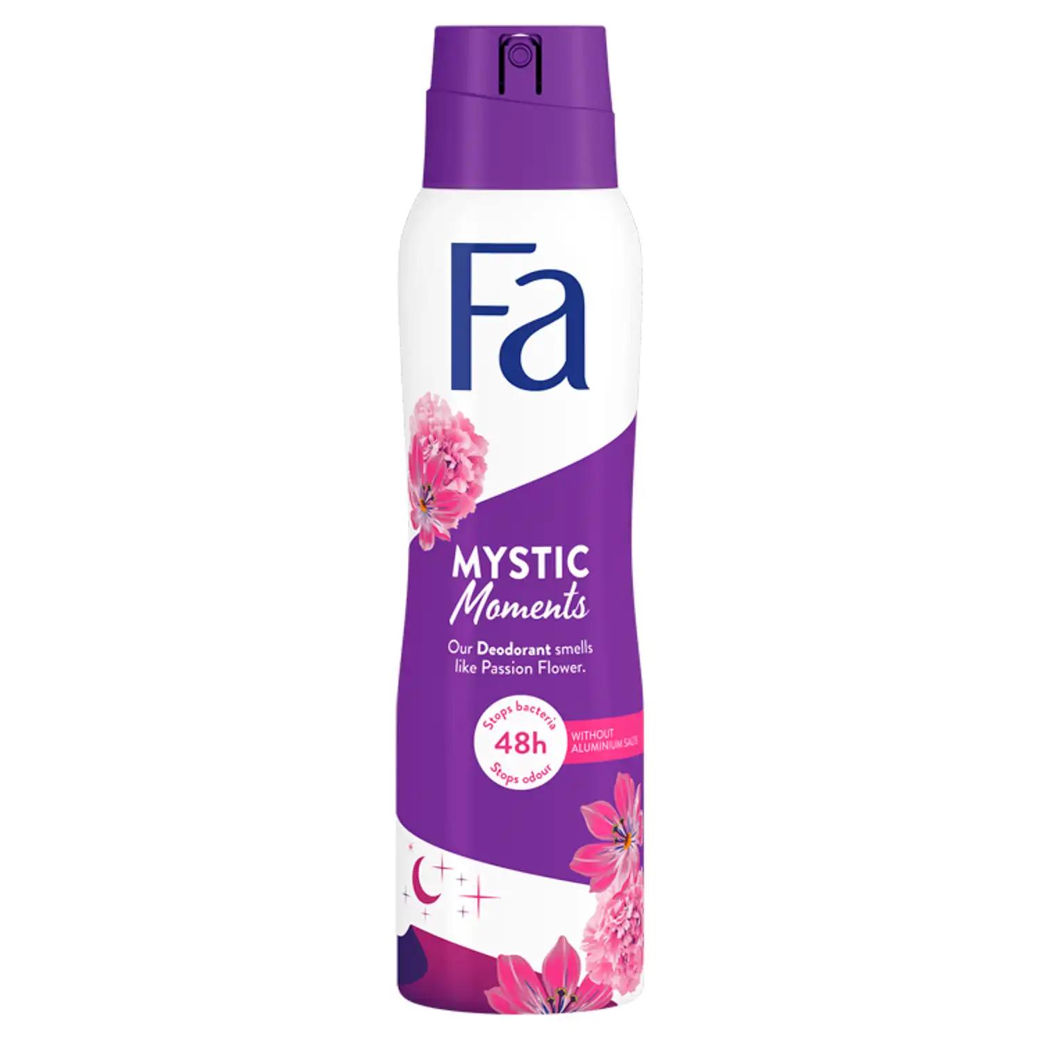 Fa Cosmetics Mystic Moments 48H dezodorant damski w sprayu, 150 ml