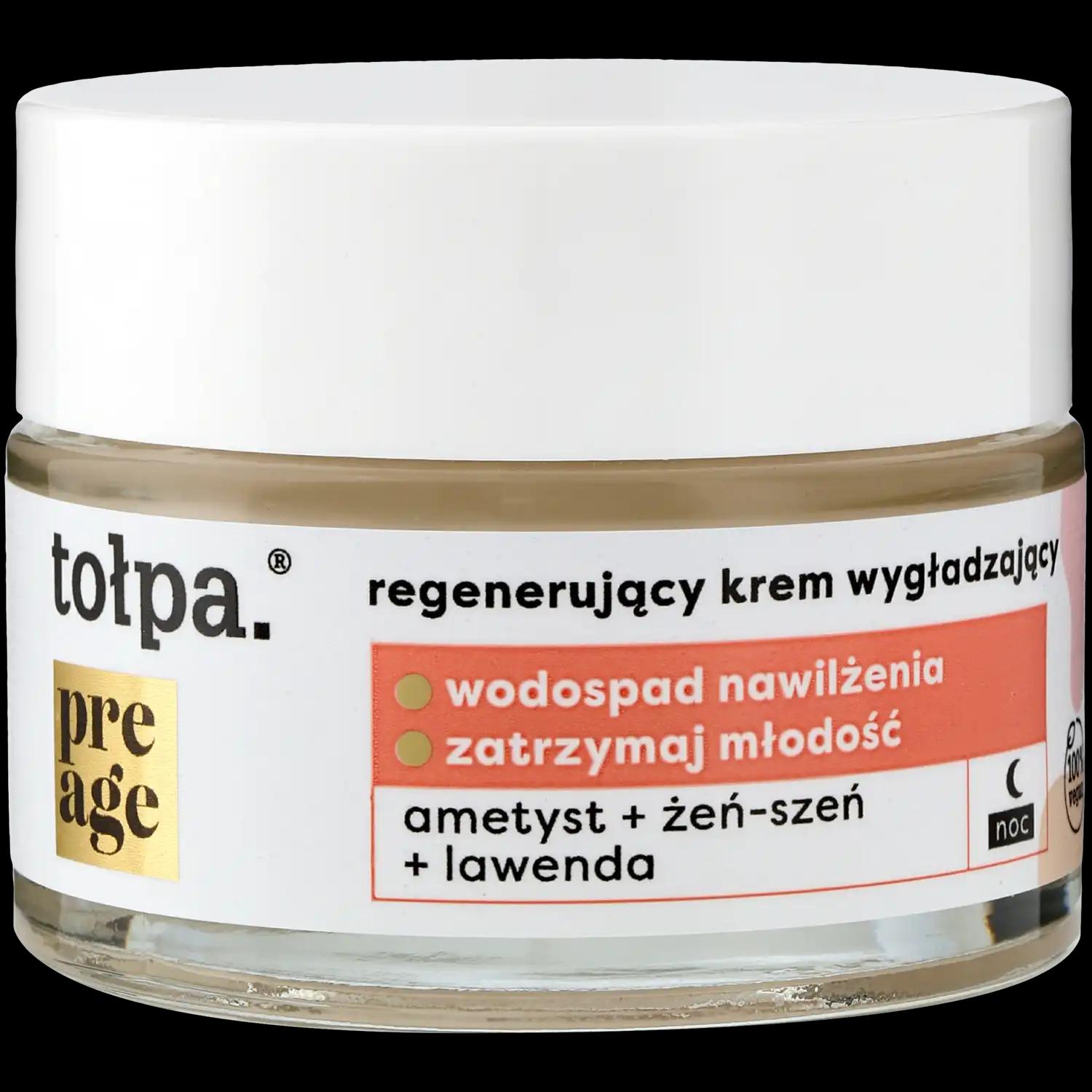 Tolpa Pre Age regenerujący krem do twarzy na noc, 50 ml