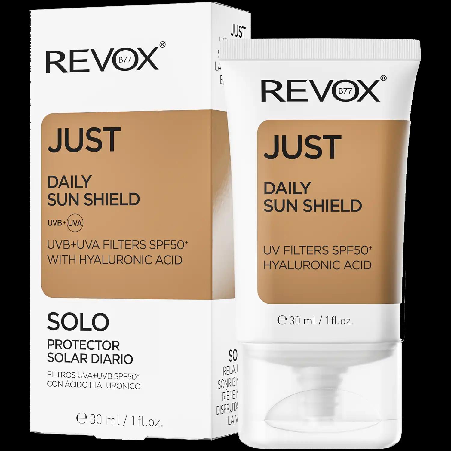 Revox Just Daily Sun Shield krem przeciwsłoneczny do twarzy SPF50, 30 ml