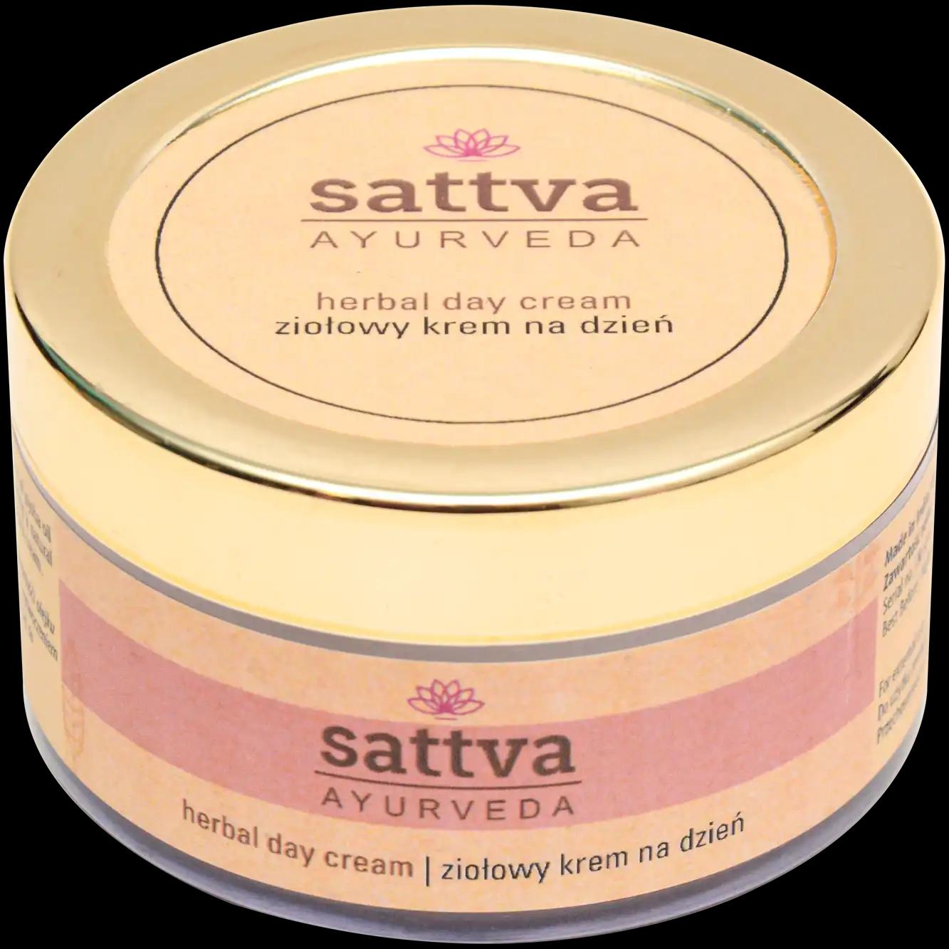 Sattva Ayurveda ziołowy krem do twarzy na dzień, 50 g