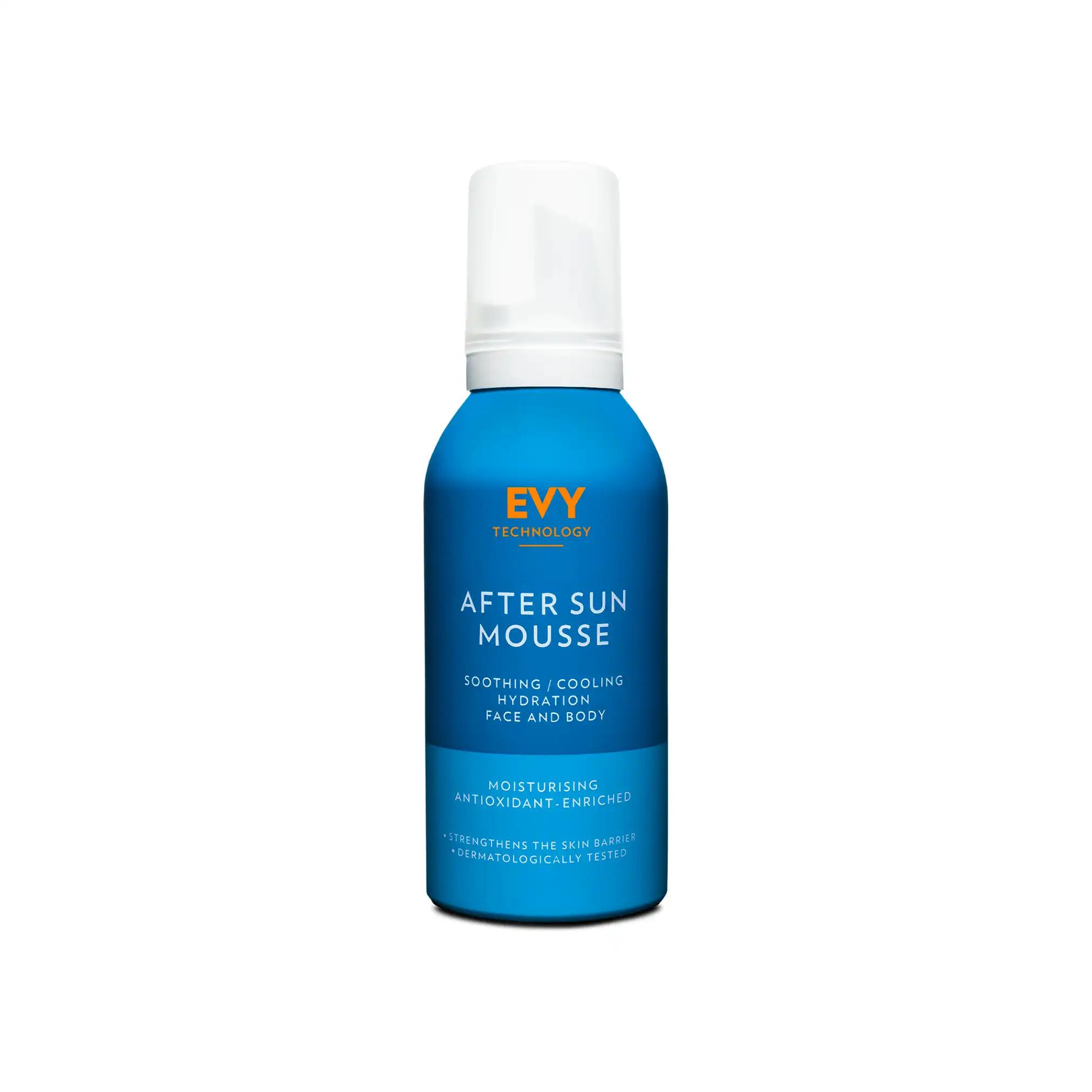 EVY Technology After Sun Mousse regenerująco-nawilżający mus do twarzy i ciała, 150 ml