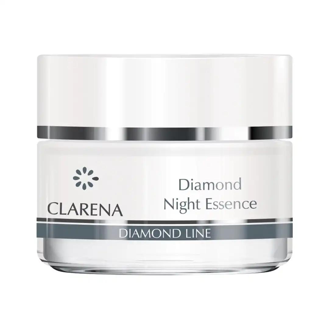 Clarena Diamond Line diamentowa esencja-krem do twarzy na noc, 50 ml