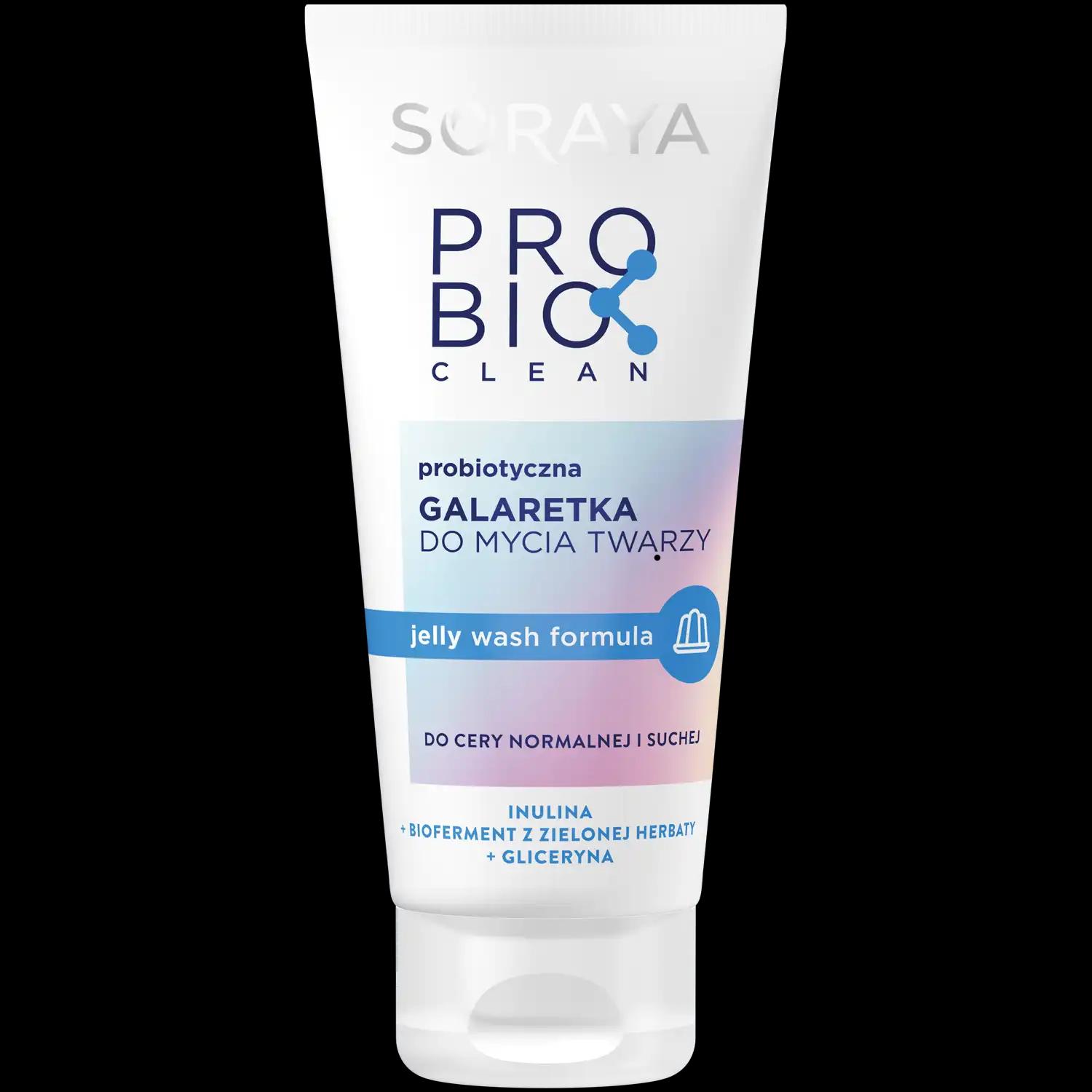 Soraya Probio galaretka do mycia twarzy, 150 ml