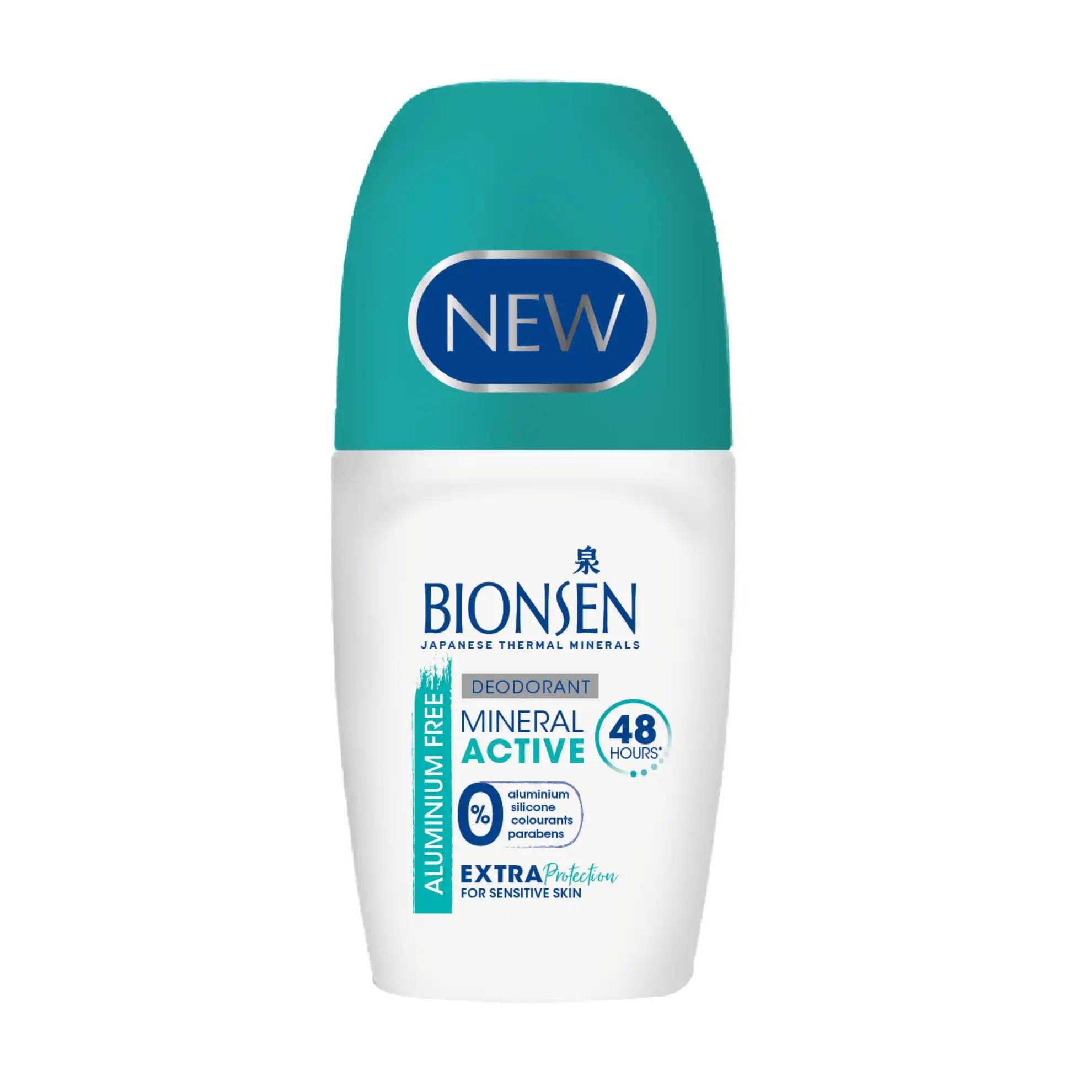 Bionsen Mineral Active delikatny dezodorant w sztyfcie do skóry bardzo wrażliwej, 50 ml