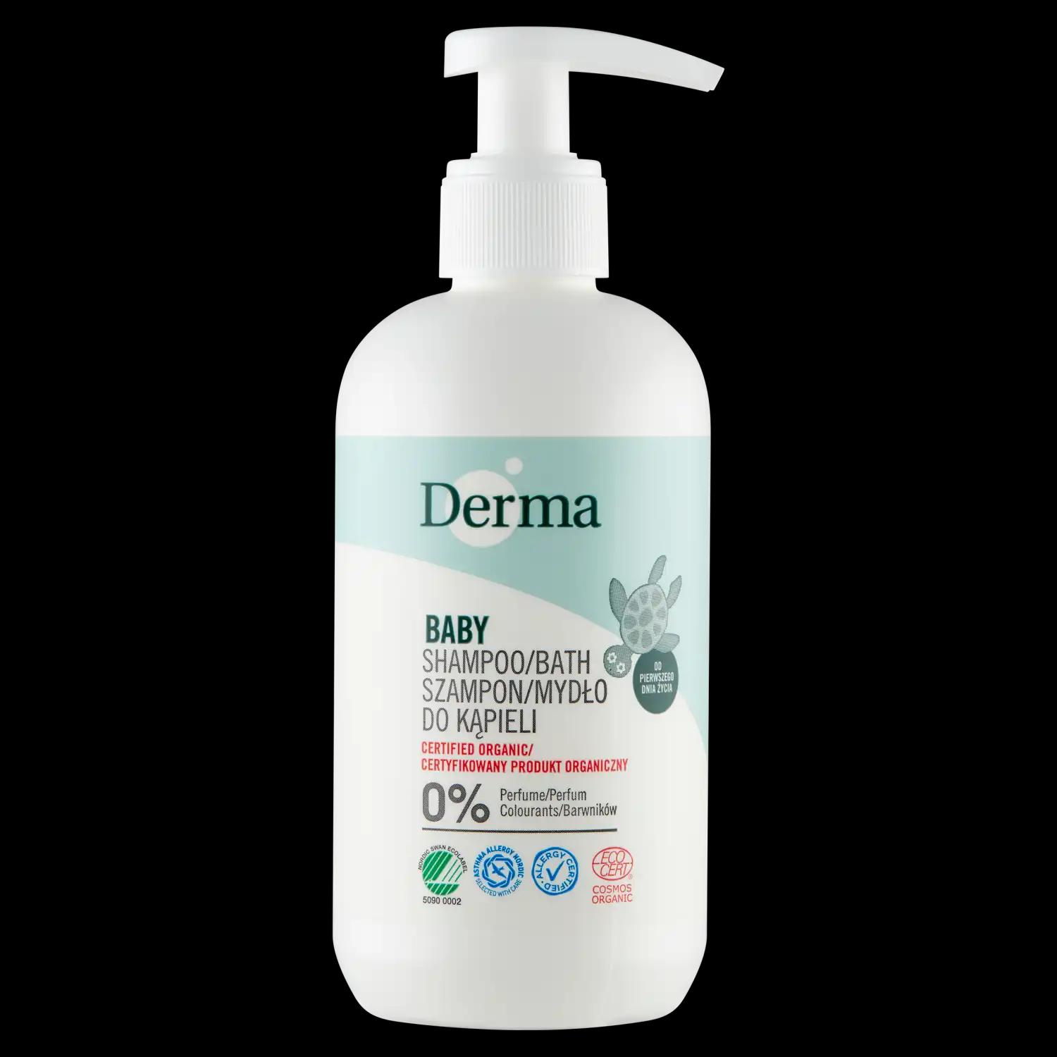 Derma Eco Baby mydło i 2w1 dla dzieci, 250 ml