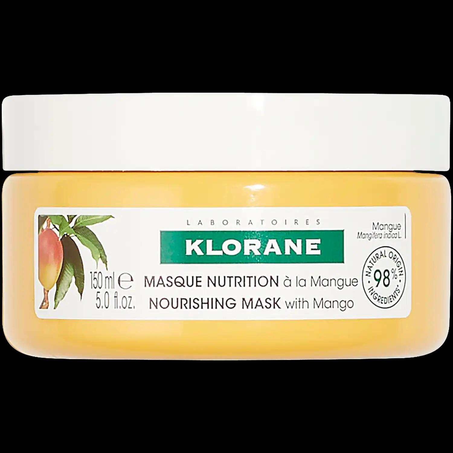 Klorane odżywcza z mango do włosów, 150 ml