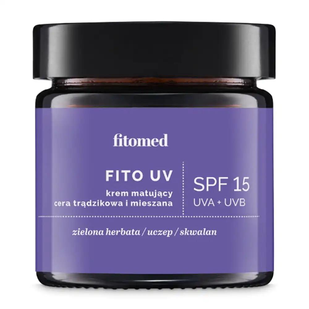 Fitomed Fito UV krem matujący do cery trądzikowej i mieszanej SPF15, 55 g