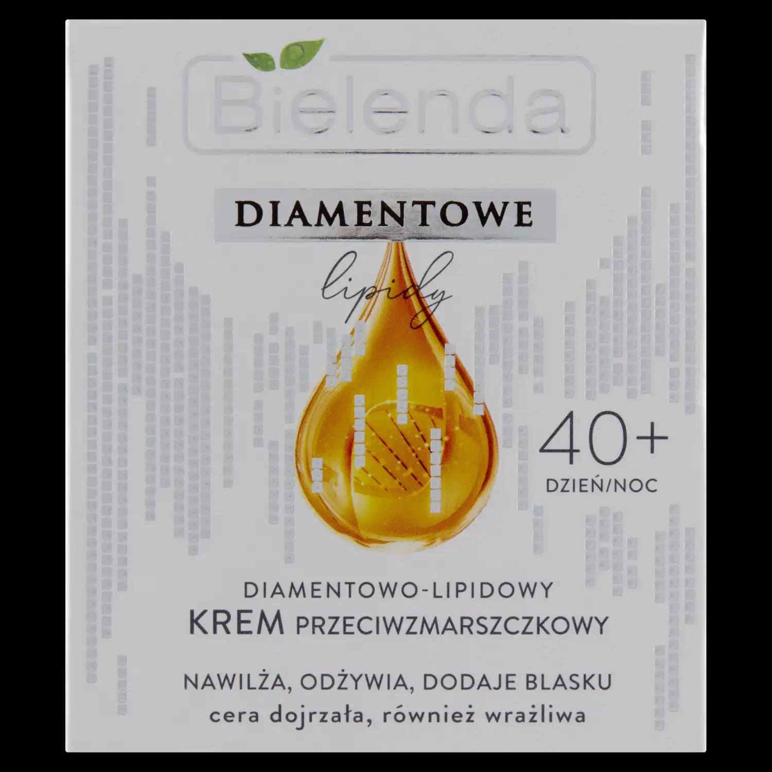 Bielenda Diamentowe Lipidy przeciwzmarszczkowy krem do twarzy 40+, 50 ml