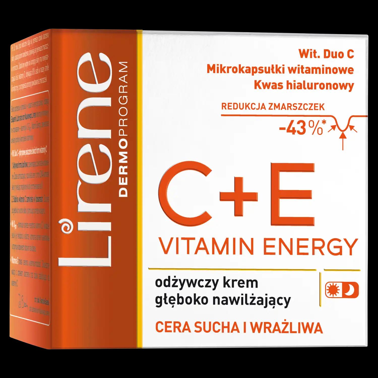 Lirene C+E odżywczy krem do twarzy, 50 ml