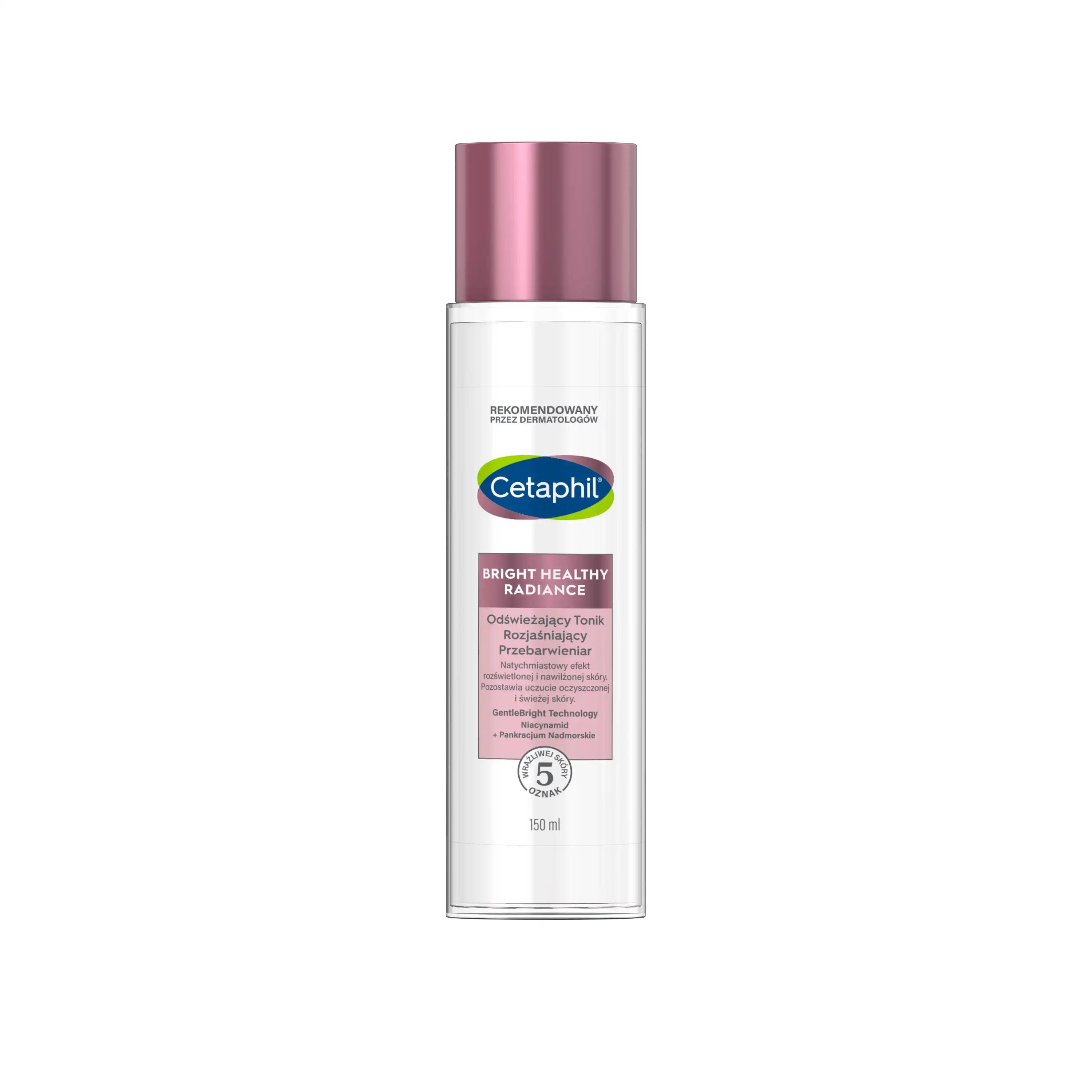 Cetaphil Bright Healthy Radiance odświeżający tonik do twarzy, 150 ml