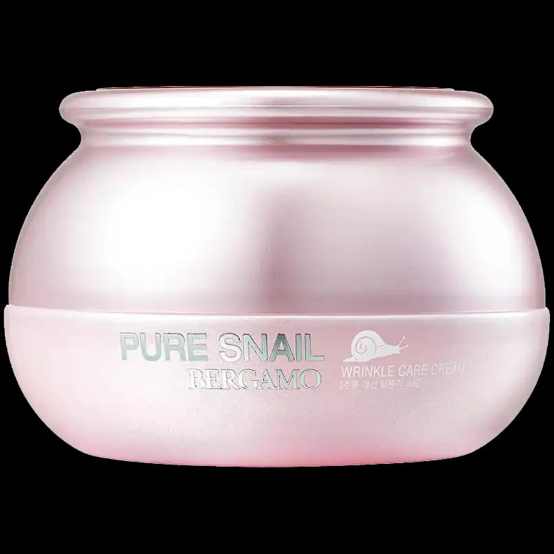 Bergamo Pure Snail krem przeciwzmarszczkowy z ekstraktem ze śluzu ślimaka, 50 ml