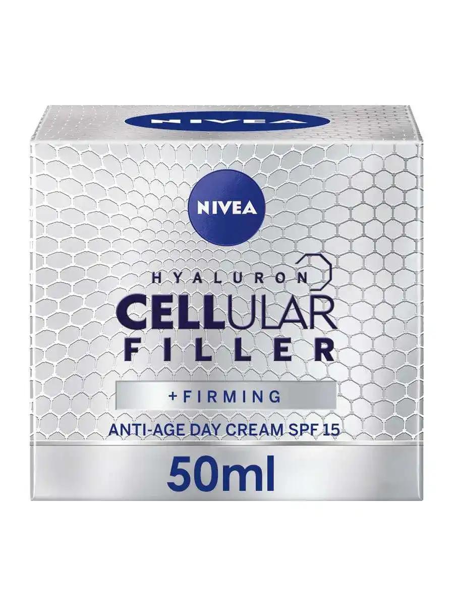 Nivea Крем для обличчя 50 мл HYALURON CELLULAR FILLER денний антивіковий філлер проти зморшок