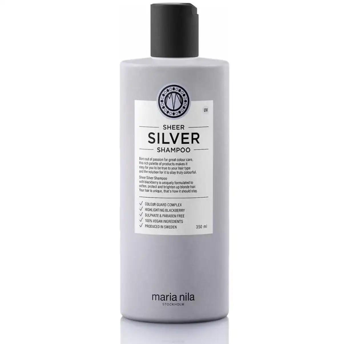 Maria Nila Sheer Silver do włosów blond i rozjaśnianych, 350 ml