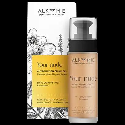 Alkmie Your Nude krem do twarzy dark, 30 ml