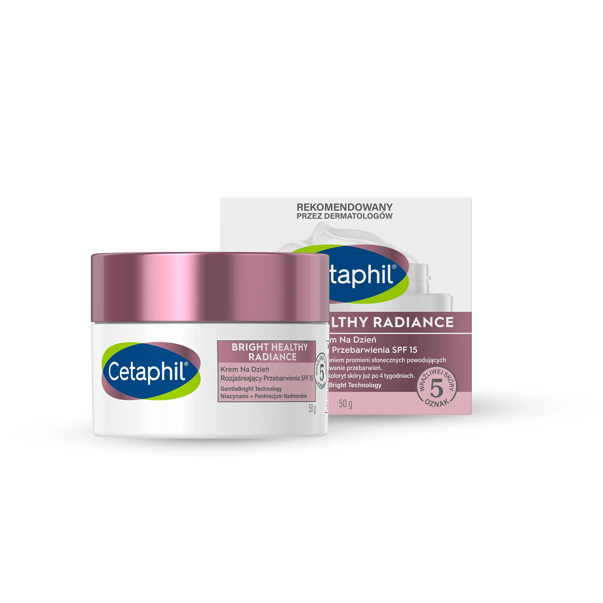 Cetaphil Bright Healthy Radiance krem do twarzy na dzień SPF15, 50 g