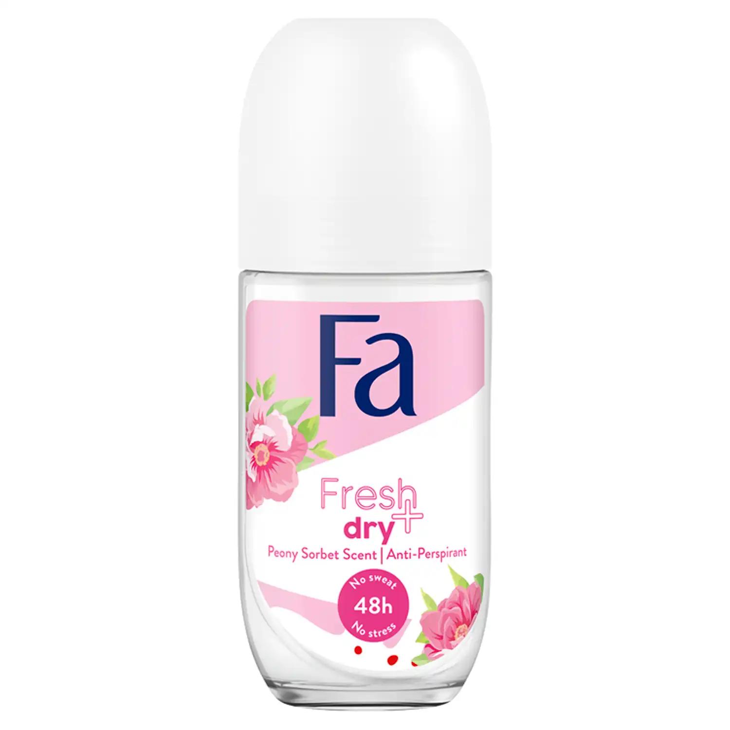 Fa Cosmetics Fresh&Dry Peony Sorbet 48H antyperspirant damski w kulce, 50 ml