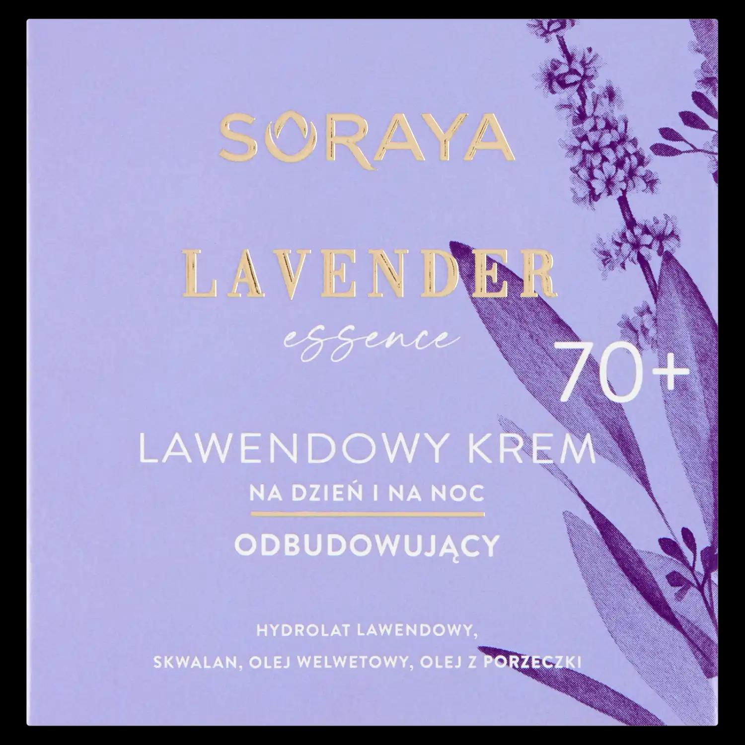 Soraya Lavender krem do twarzy 70+ na dzien i noc, 50 ml