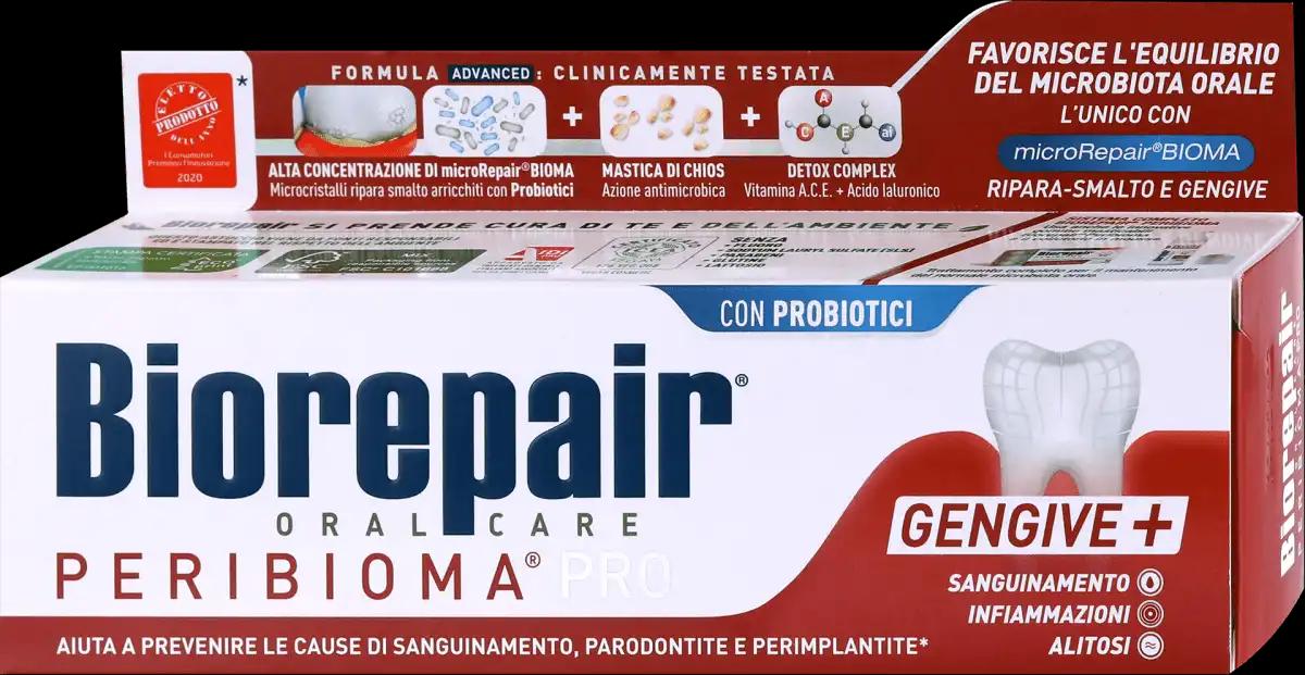 Biorepair Dentifricio Peribioma Pro gengive +, 75 ml