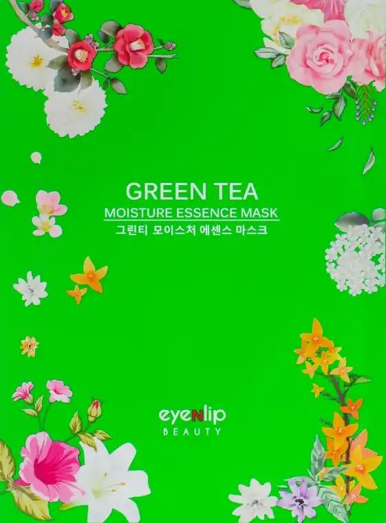 Eyenlip Тканинна маска для обличчя, Green Tea Oil Moisture Essence Mask