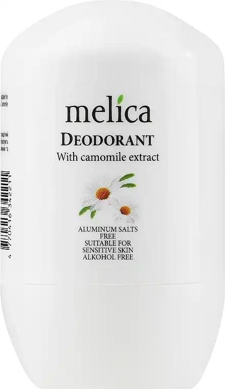 Melica Дезодорант з екстрактом ромашки, Melica With Cornflower Extract Deodorant