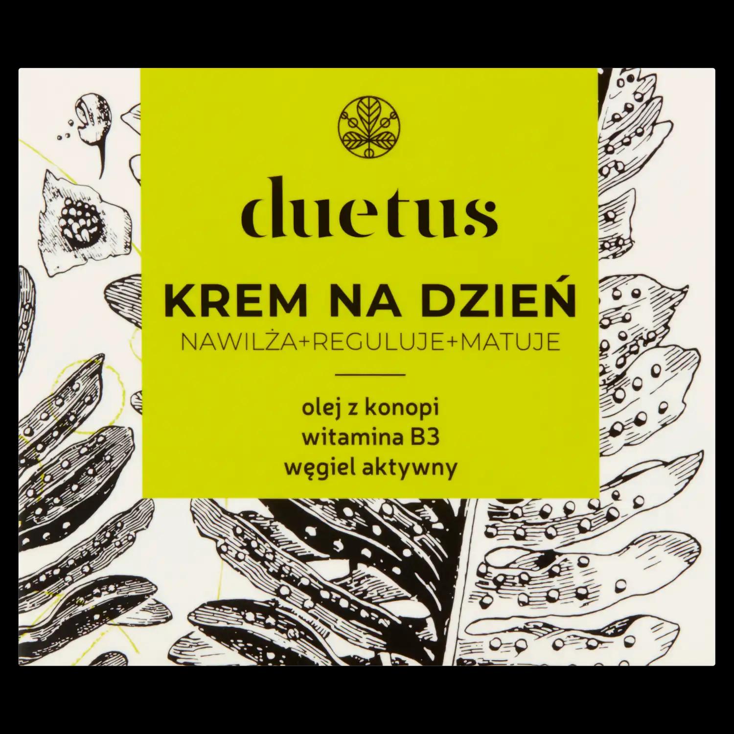 Duetus lekki krem do twarzy na dzień, 50 ml