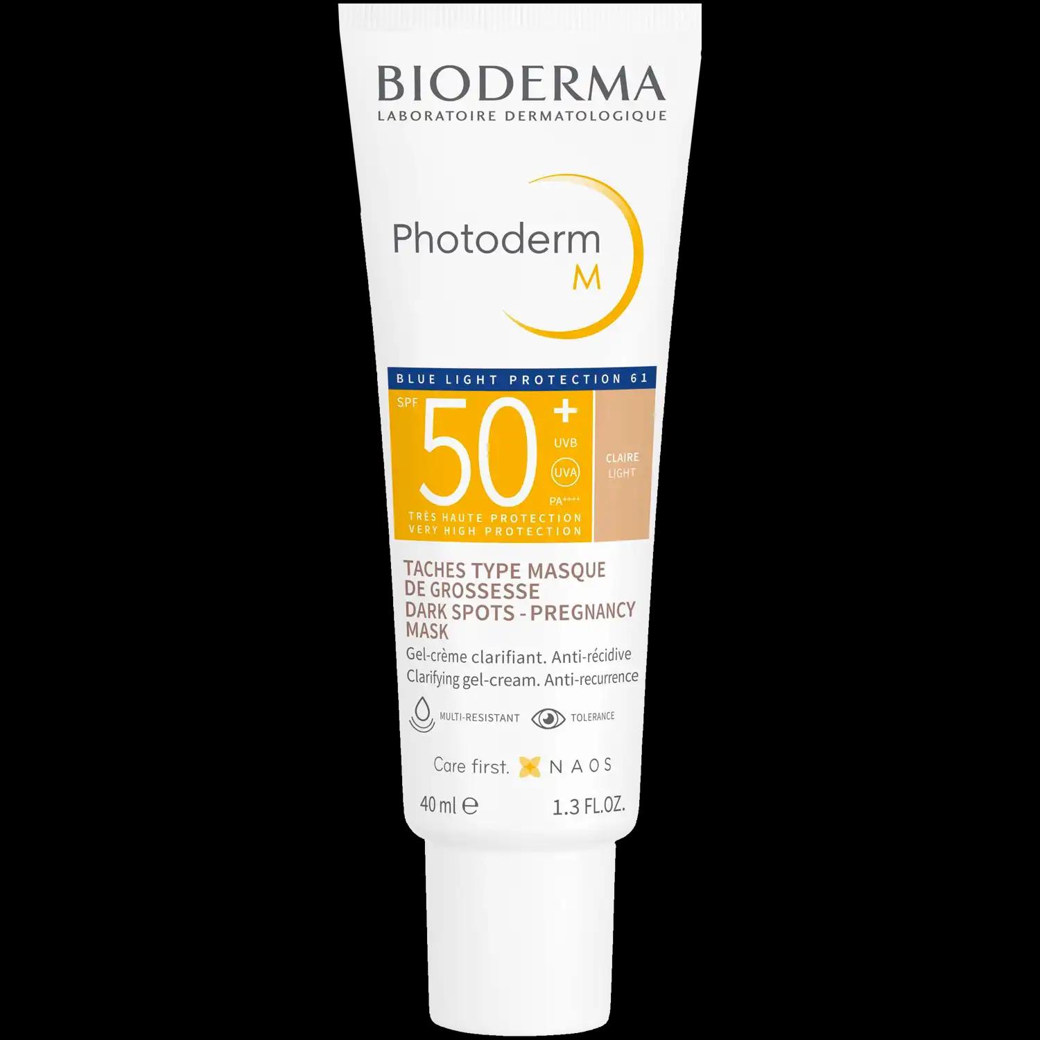 Bioderma Photoderm M krem do cery naczynkowej z SPF50 jasny, 40 ml