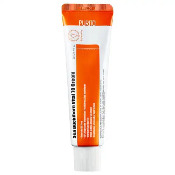 Purito Sea Buckthorn Vital 70 rewitalizujący krem-żel do twarzy na bazie ekstraktu z rokitnika, 50 ml