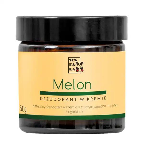 Senkara Melon naturalny dezodorant w kremie bez sody, 50 g