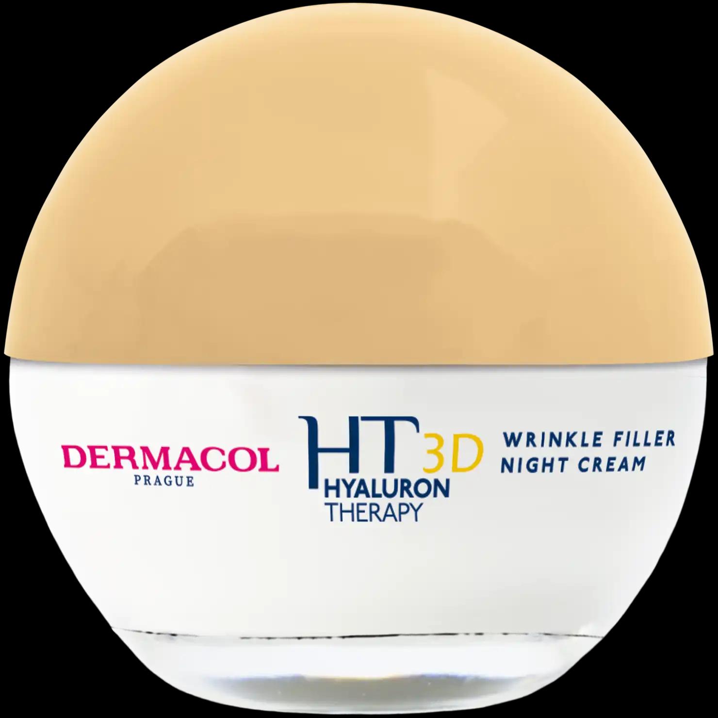 Dermacol 3D Hyaluron Therapy remodelujący krem na noc, 50 ml