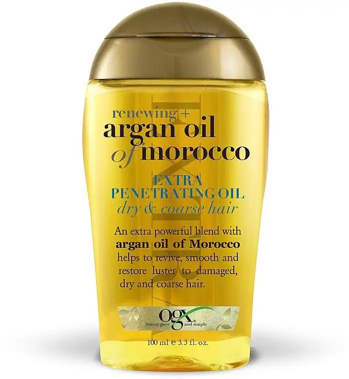 OGX Арганієва олія "Марокко" для глибокого відновлення волосся, Moroccan Argan Oil Extra Penetrating Oil