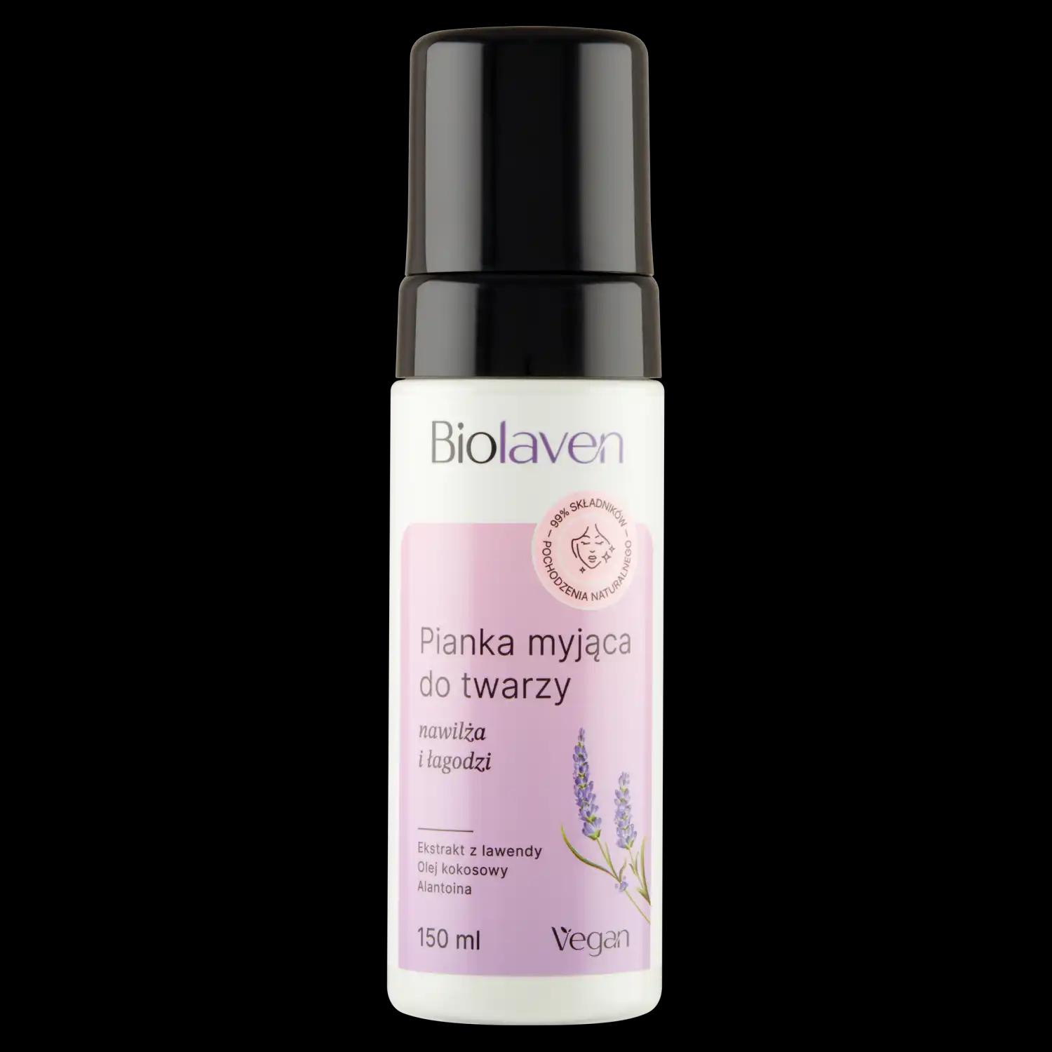 Biolaven pianka do mycia twarzy, 150 ml