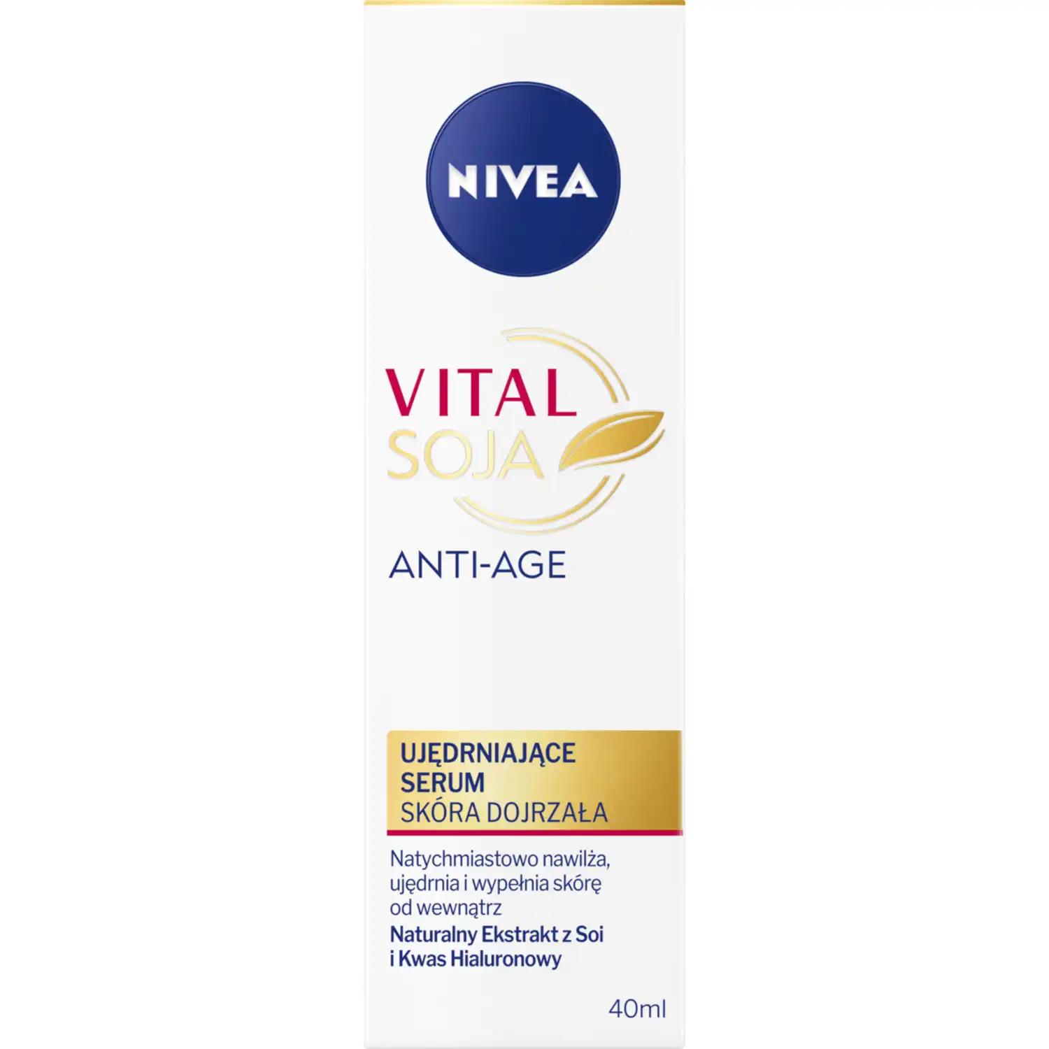 Nivea Vital Soja ujędrniające serum do twarzy, 40 ml